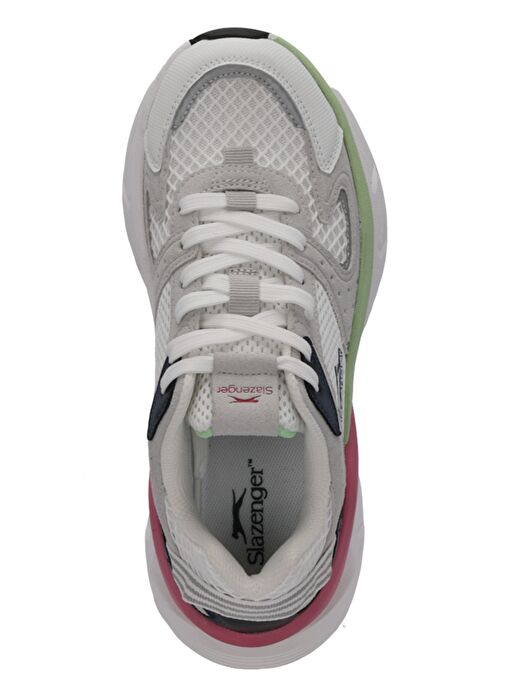 Slazenger WIND Kadın Sneaker Ayakkabı Beyaz / Lacivert - Görsel 6