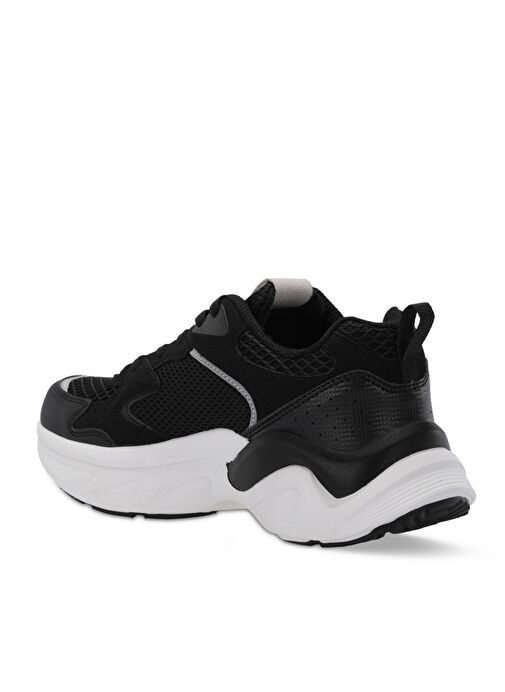 Slazenger WIND Kadın Sneaker Ayakkabı Siyah / Gri - Görsel 4