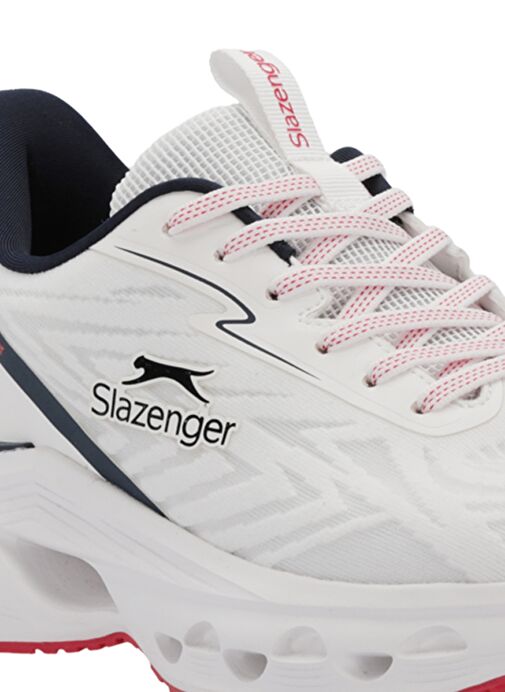 Slazenger WILLOW Erkek Sneaker Ayakkabı Beyaz / Lacivert / Kırmızı - Görsel 5