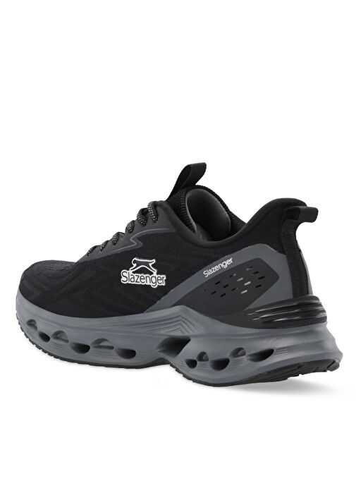 Slazenger WILLOW Erkek Sneaker Ayakkabı Siyah / Siyah - Görsel 4