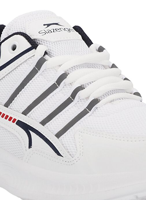 Slazenger MACELLAN Erkek Sneaker Ayakkabı Beyaz / Lacivert - Görsel 5