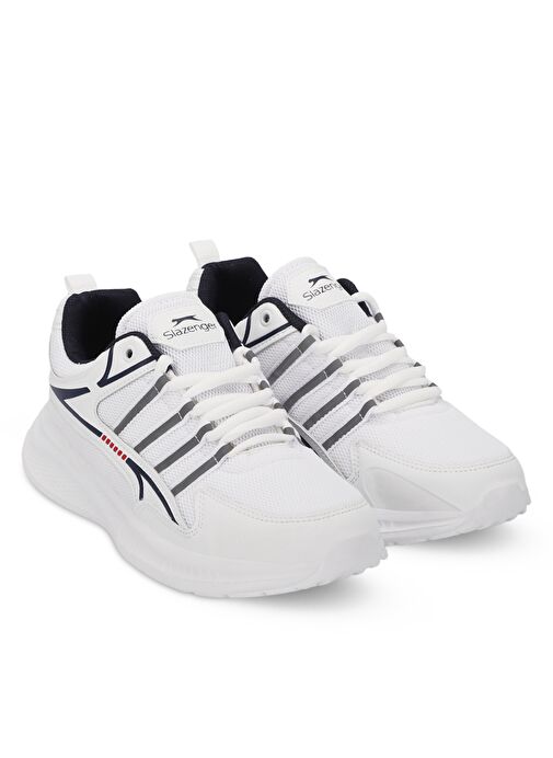 Slazenger MACELLAN Erkek Sneaker Ayakkabı Beyaz / Lacivert - Görsel 3
