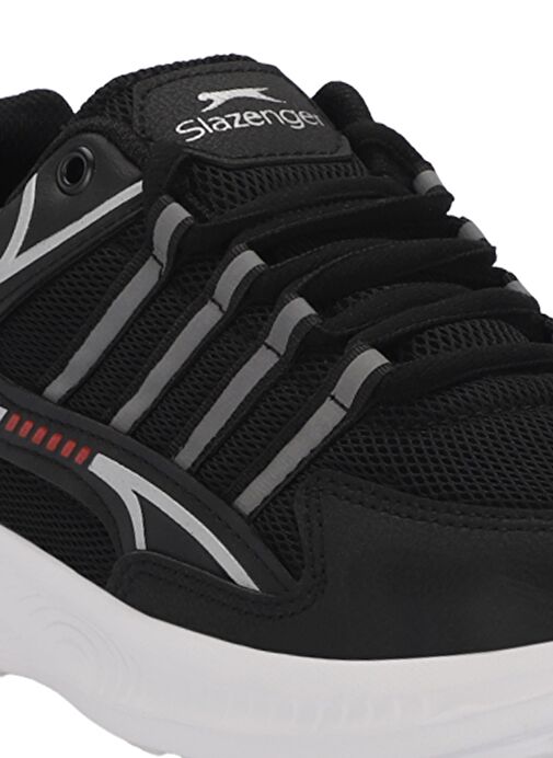 Slazenger MACELLAN Erkek Sneaker Ayakkabı Siyah / Beyaz - Görsel 5
