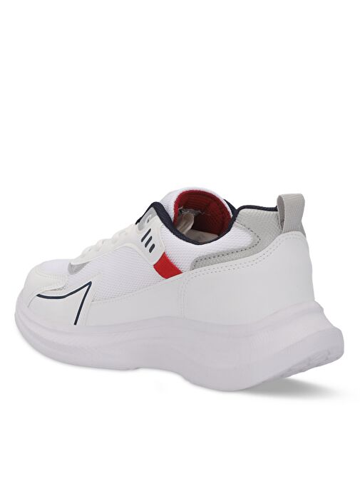 Slazenger MAJOR KTN Erkek Sneaker Ayakkabı Beyaz / Lacivert - Görsel 4