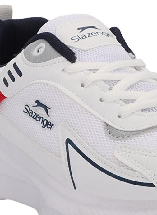 Slazenger MAJOR KTN Erkek Sneaker Ayakkabı Beyaz / Lacivert - Görsel 5