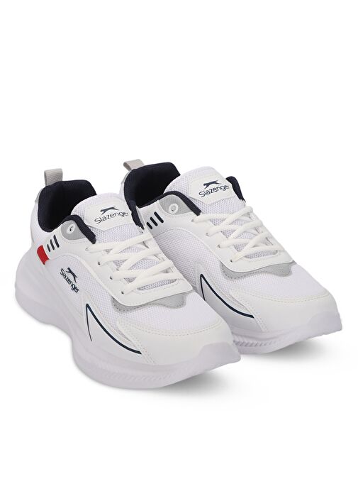 Slazenger MAJOR KTN Erkek Sneaker Ayakkabı Beyaz / Lacivert - Görsel 3
