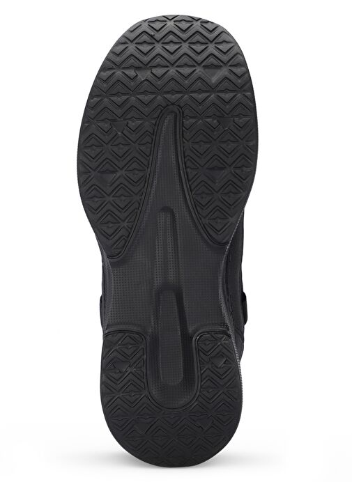 Slazenger MAJOR KTN Erkek Sneaker Ayakkabı Siyah / Siyah - Görsel 8