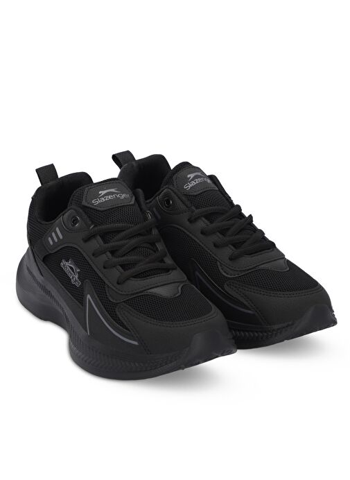 Slazenger MAJOR KTN Erkek Sneaker Ayakkabı Siyah / Siyah - Görsel 3
