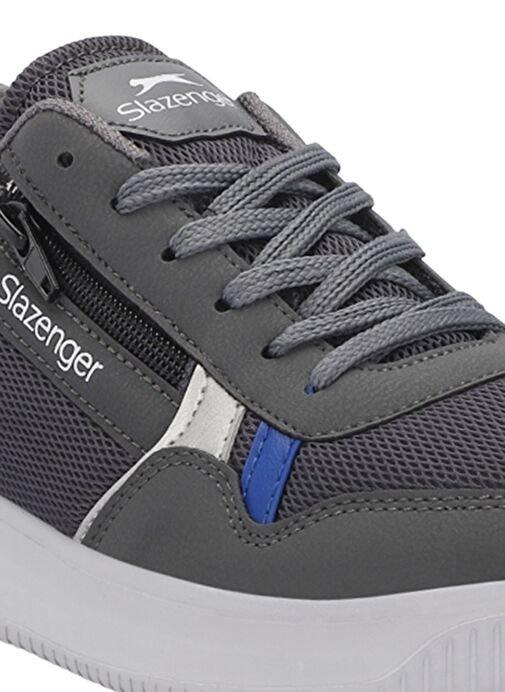 Slazenger MAJORITY I Erkek Sneaker Ayakkabı Koyu Gri - Görsel 5