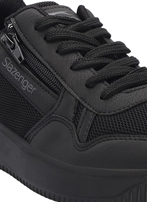 Slazenger MAJORITY I Erkek Sneaker Ayakkabı Siyah / Siyah - Görsel 5