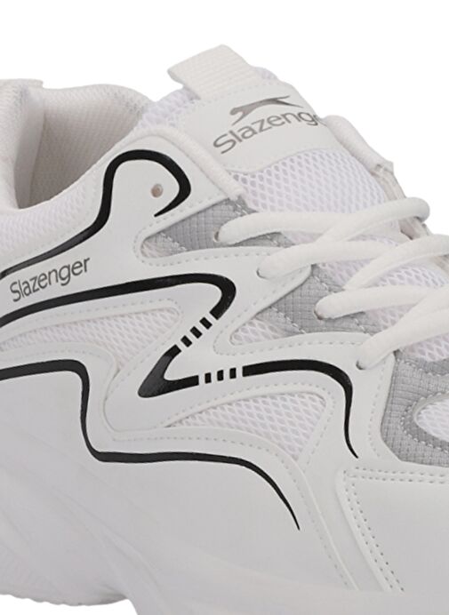 Slazenger MULTI I Erkek Sneaker Ayakkabı Beyaz / Gri - Görsel 5