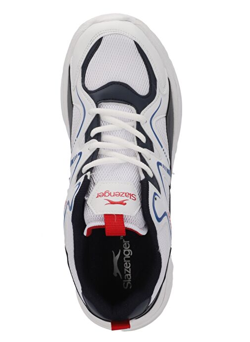Slazenger MULTI I Erkek Sneaker Ayakkabı Beyaz / Lacivert - Görsel 6