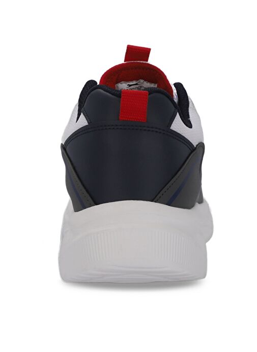 Slazenger MULTI I Erkek Sneaker Ayakkabı Beyaz / Lacivert - Görsel 7