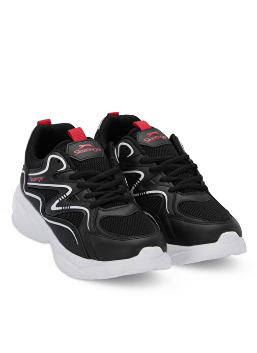 Slazenger MULTI I Erkek Sneaker Ayakkabı Siyah / Beyaz - Görsel 3