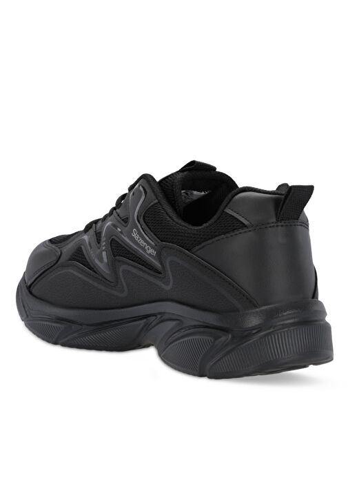 Slazenger MULTI I Erkek Sneaker Ayakkabı Siyah / Siyah - Görsel 4