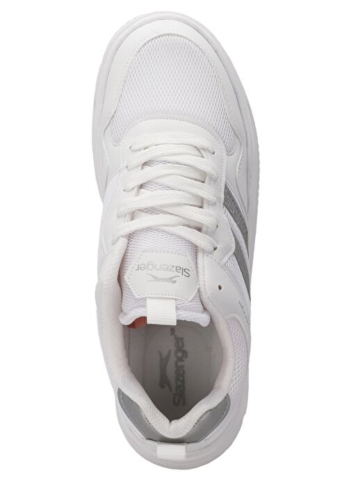 Slazenger MEGA I Erkek Sneaker Ayakkabı Beyaz / Gri - Görsel 6