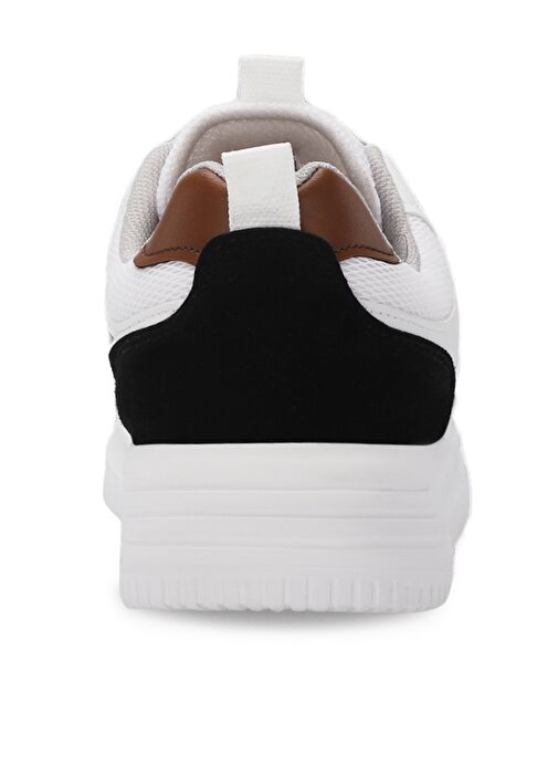 Slazenger MEGA I Erkek Sneaker Ayakkabı Beyaz / Kahve - Görsel 7