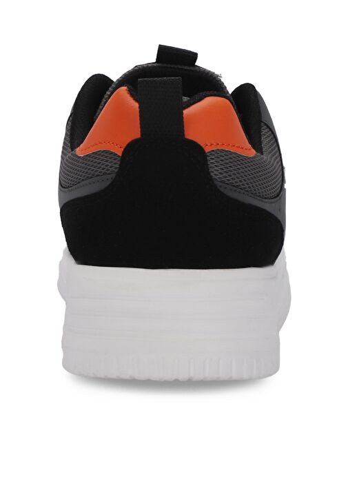 Slazenger MEGA I Erkek Sneaker Ayakkabı Füme / Turuncu - Görsel 7