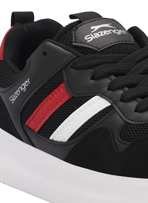 Slazenger MEGA I Erkek Sneaker Ayakkabı Siyah / Beyaz - Görsel 5