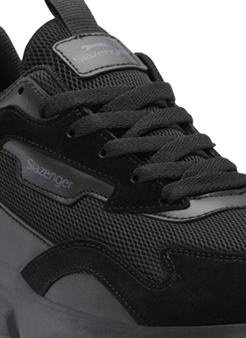 Slazenger OPTION Erkek Sneaker Ayakkabı Siyah / Siyah - Görsel 5