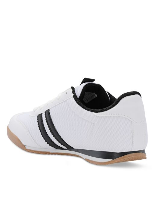 Slazenger OXO I Erkek Sneaker Ayakkabı Beyaz / Siyah - Görsel 4