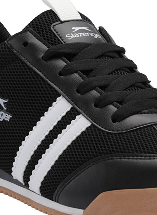 Slazenger OXO I Erkek Sneaker Ayakkabı Siyah / Beyaz - Görsel 5