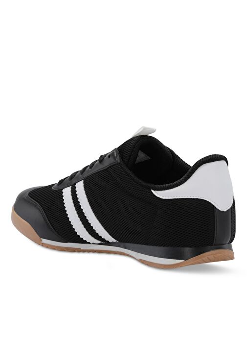 Slazenger OXO I Erkek Sneaker Ayakkabı Siyah / Beyaz - Görsel 4