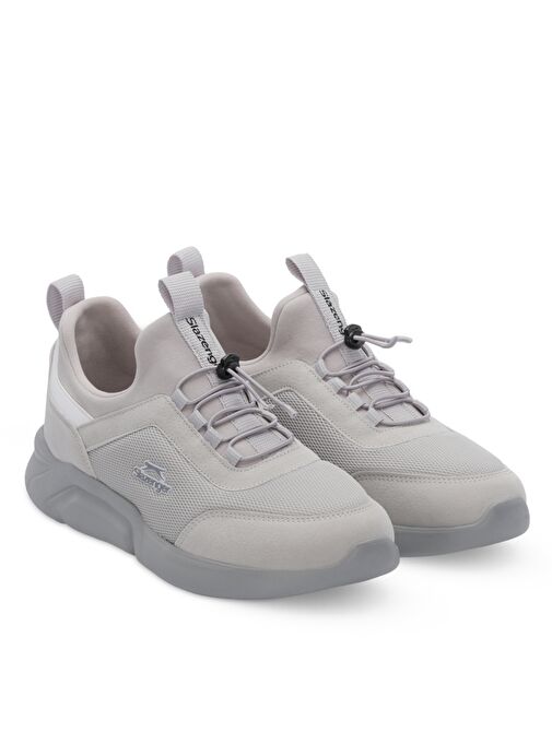 Slazenger OBINA I Erkek Sneaker Ayakkabı Gri - Görsel 3