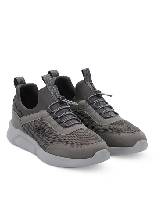 Slazenger OBINA I Erkek Sneaker Ayakkabı Koyu Gri - Görsel 3