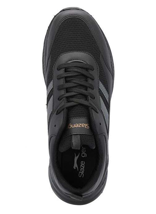Slazenger ITUAN Erkek Sneaker Ayakkabı Siyah / Siyah - Görsel 6