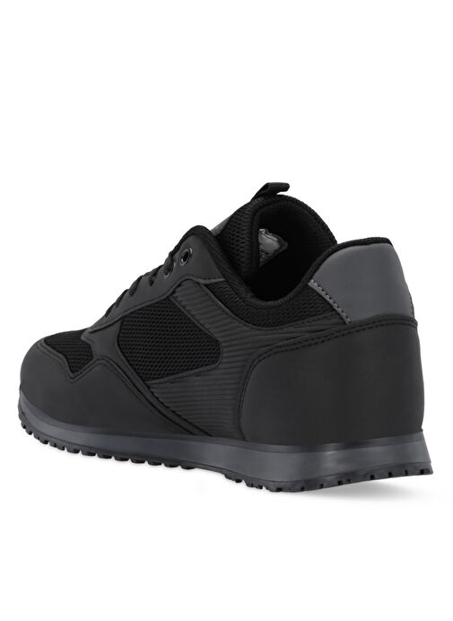 Slazenger INFECTION I Erkek Sneaker Ayakkabı Siyah / Siyah - Görsel 4