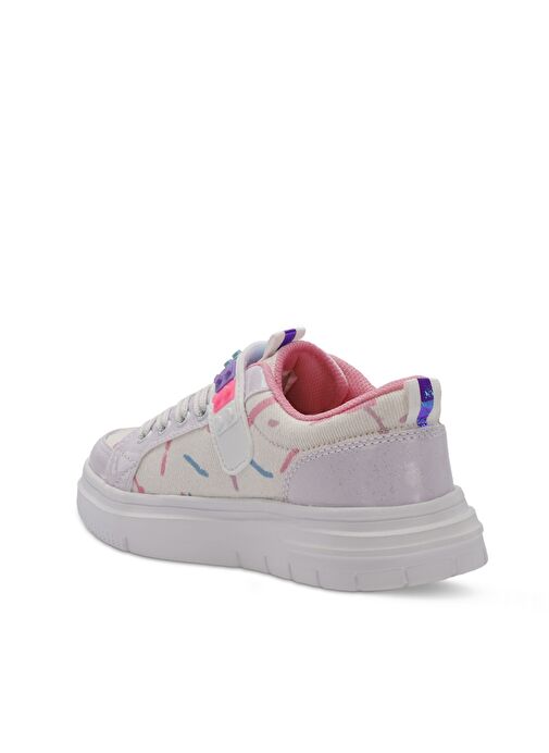 Slazenger NUMANCIA Kız Çocuk Sneaker Ayakkabı Beyaz / Pembe - Görsel 4