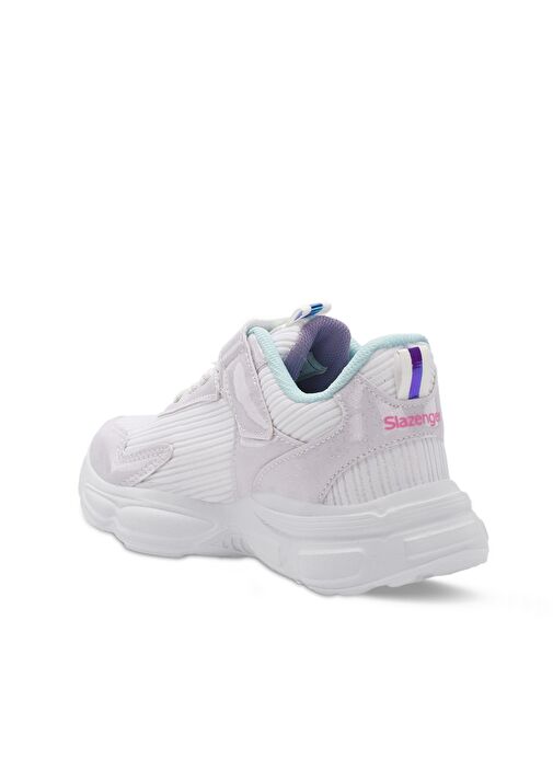 Slazenger NOBLE I Çocuk Sneaker Ayakkabı Beyaz - Görsel 4