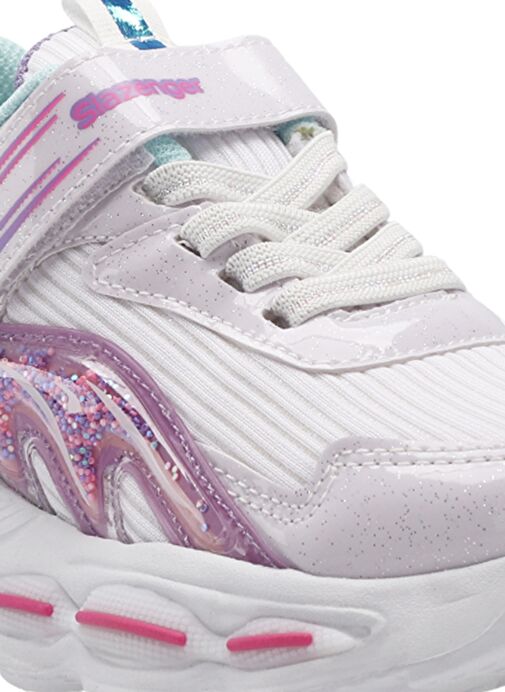 Slazenger NOBLE I Çocuk Sneaker Ayakkabı Beyaz - Görsel 5