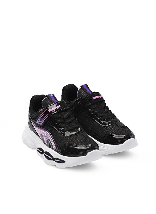 Slazenger NOBLE I Çocuk Sneaker Ayakkabı Siyah - Görsel 3