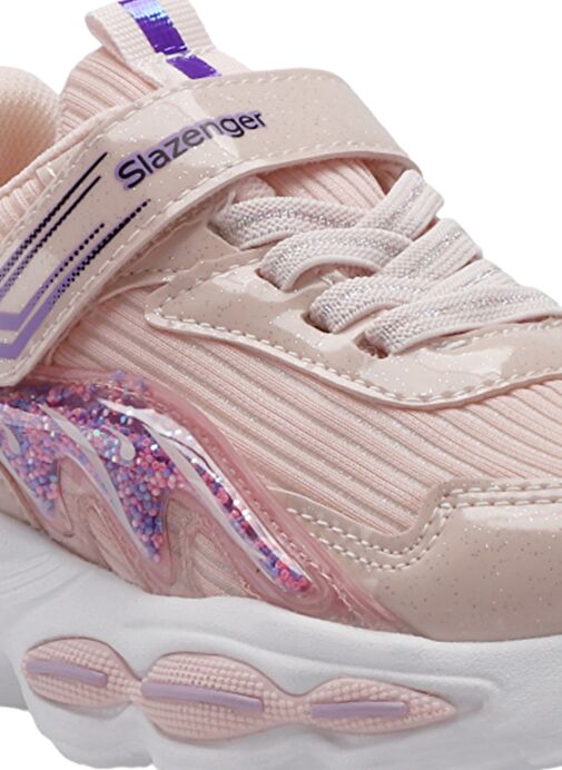 Slazenger NOBLE I Çocuk Sneaker Ayakkabı Somon - Görsel 5