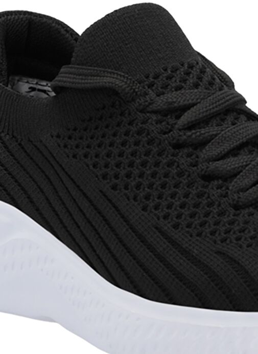 Slazenger ALBORG Kadın Sneaker Ayakkabı Siyah / Beyaz - Görsel 5