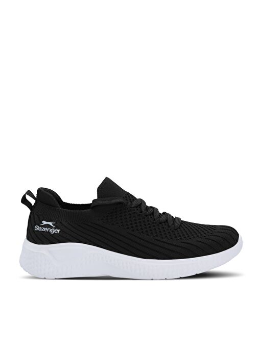 Slazenger ALBORG Kadın Sneaker Ayakkabı Siyah / Beyaz - Görsel 2