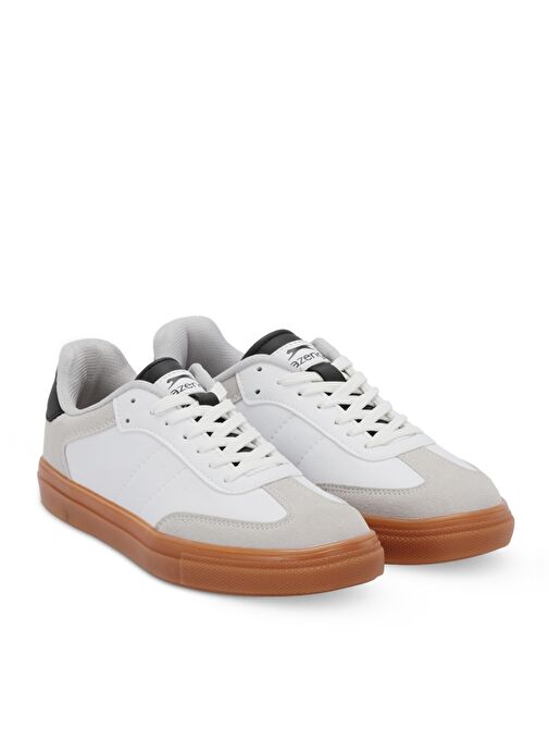 Slazenger MADDIE Kadın Sneaker Ayakkabı Beyaz / Siyah - Görsel 3