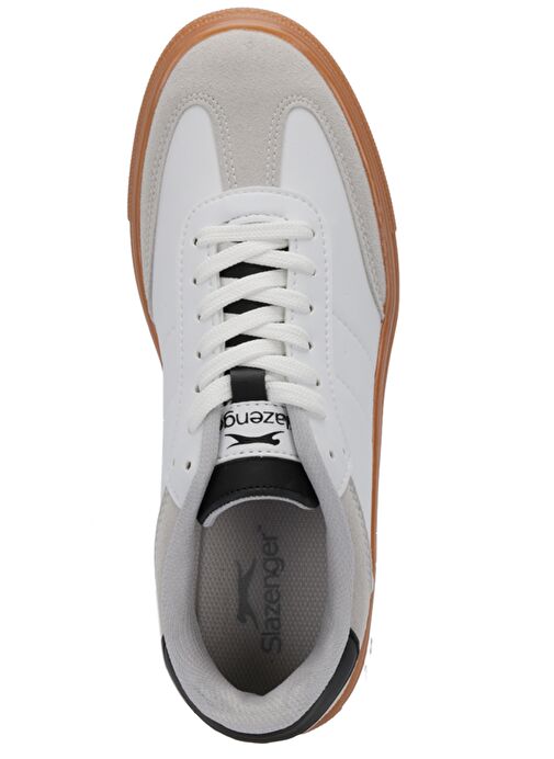 Slazenger MADDIE Kadın Sneaker Ayakkabı Beyaz / Siyah - Görsel 6