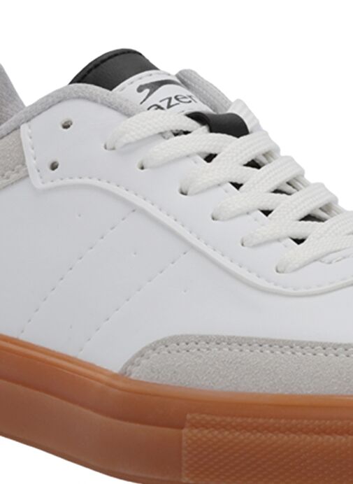 Slazenger MADDIE Kadın Sneaker Ayakkabı Beyaz / Siyah - Görsel 5