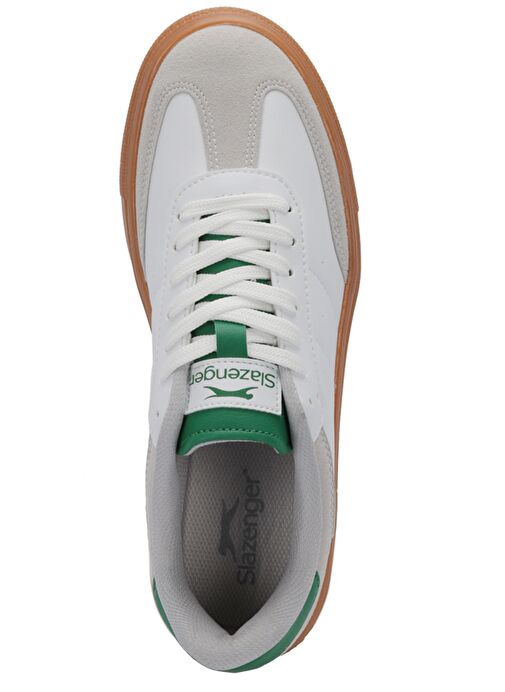Slazenger MADDIE Kadın Sneaker Ayakkabı Beyaz / Yeşil - Görsel 6