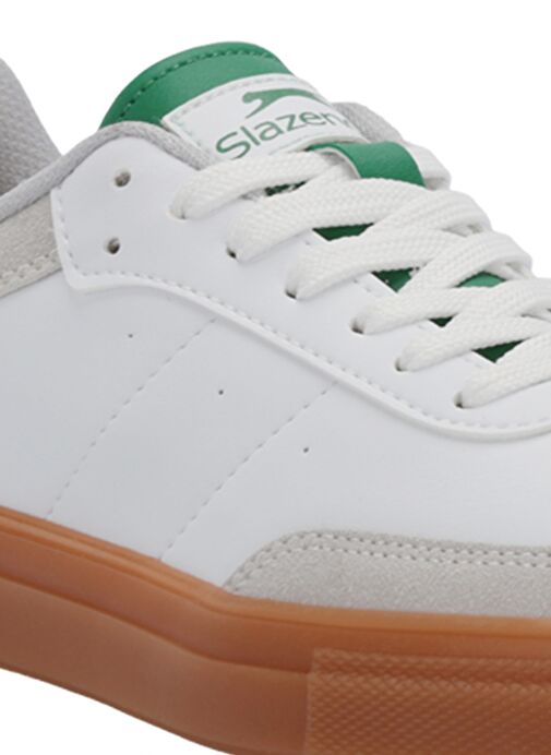 Slazenger MADDIE Kadın Sneaker Ayakkabı Beyaz / Yeşil - Görsel 5