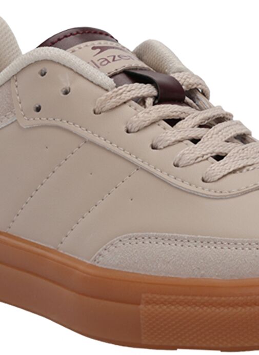 Slazenger MADDIE Kadın Sneaker Ayakkabı Bej / Kahve - Görsel 5