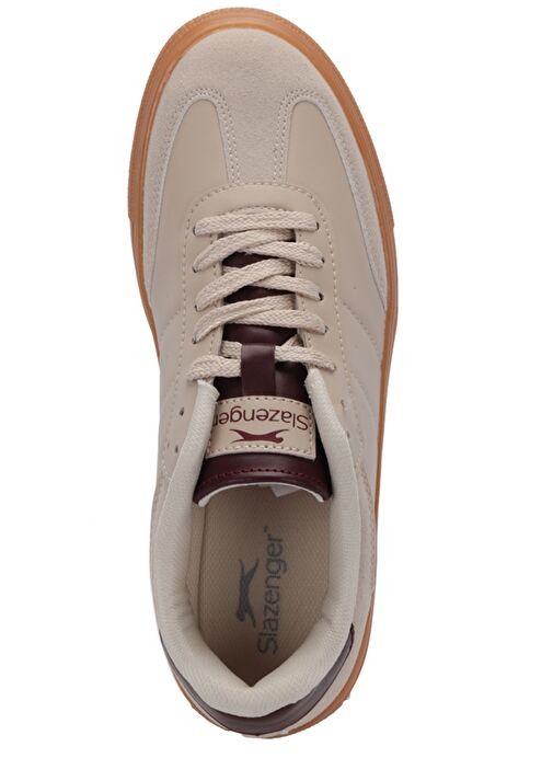 Slazenger MADDIE Kadın Sneaker Ayakkabı Bej / Kahve - Görsel 6