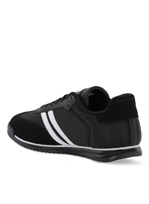 Slazenger MAKER I Erkek Sneaker Ayakkabı Siyah / Beyaz - Görsel 4