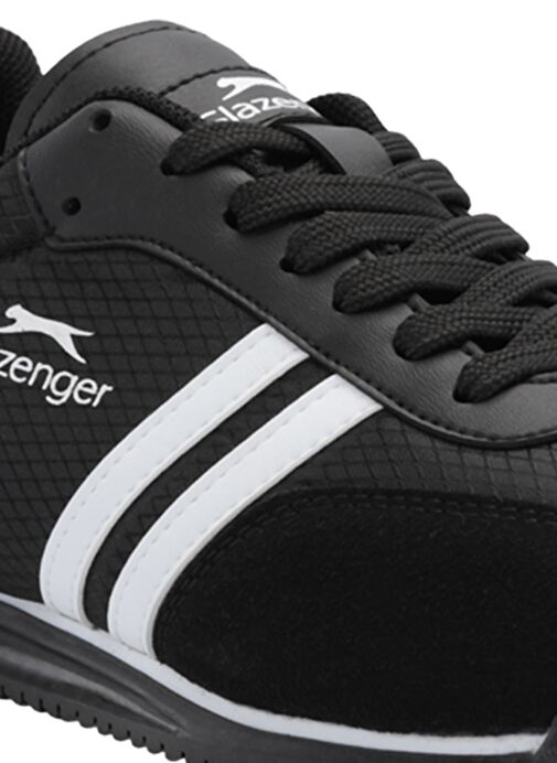 Slazenger MAKER I Erkek Sneaker Ayakkabı Siyah / Beyaz - Görsel 5
