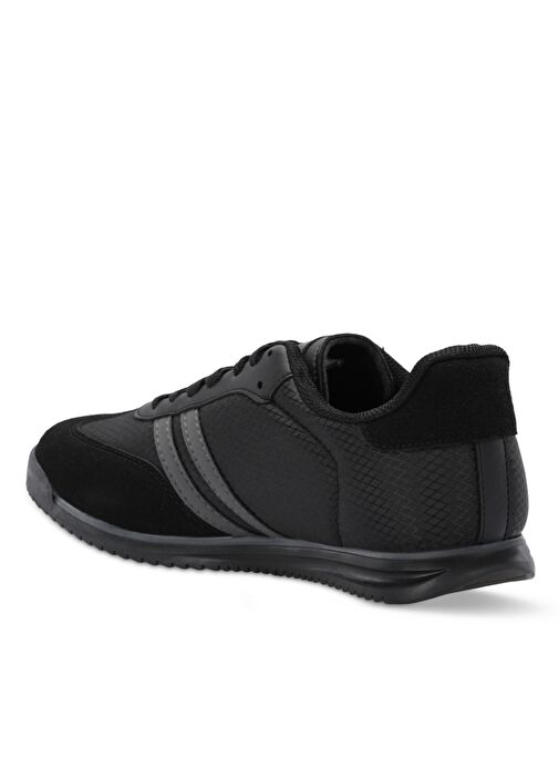 Slazenger MAKER I Erkek Sneaker Ayakkabı Siyah / Siyah - Görsel 4