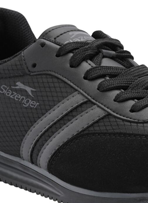 Slazenger MAKER I Erkek Sneaker Ayakkabı Siyah / Siyah - Görsel 5