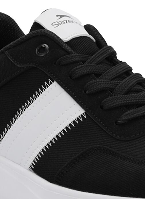 Slazenger CARISSA Erkek Sneaker Ayakkabı Siyah / Beyaz - Görsel 5